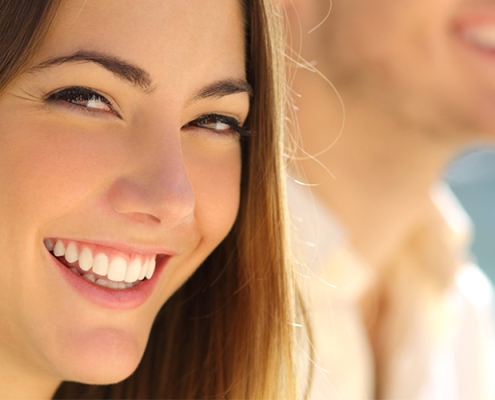 Woman Smiling